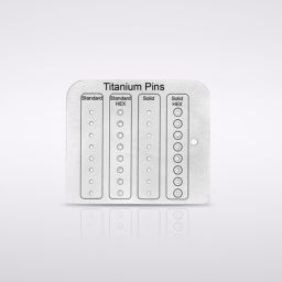 Toolbox Inlay for Titanium Pins 