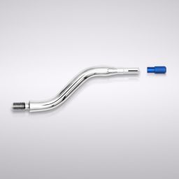 Titanium Pin-Applicator, L 56, curved 