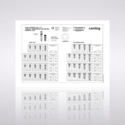 X-ray planning foil 1.4:1, for CONELOG® PROGRESSIVE-LINE implants 