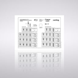 X-ray planning foil 1.25:1, for CAMLOG® PROGRESSIVE-LINE Promote® Implants 