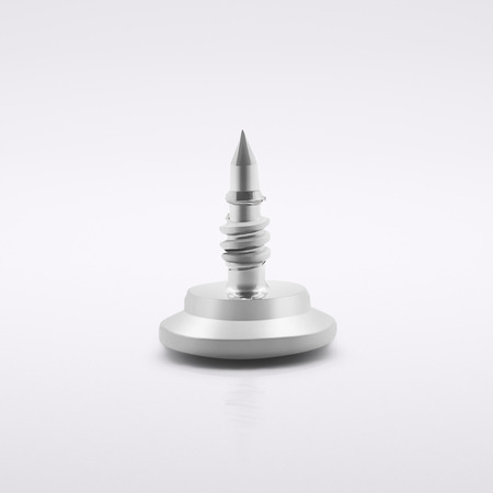 Titanium pins HEX HEAD, Ø 0.54, with thread, (10 pieces) 