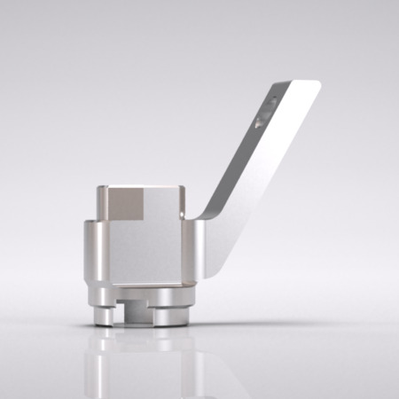 Aligning tool for angled bar abutments 