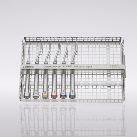 Osteotomy set CAMLOG® / CONELOG® SCREW-LINE angled convex 