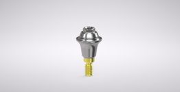 Conical Multi-unit Straight Abutment, Non-engaging 