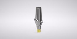 Conical Wide Straight Esthetic Abutment, regular 