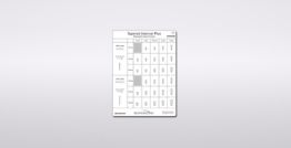 Tapered Short Radiographic Implant Template 