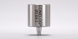 CONELOG® CAM titanium blank, type IAC, Ø 12, L 12.5 (2 units) 