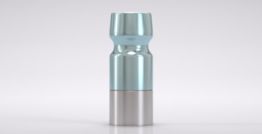 Impression cap for bar abutment, closed tray 