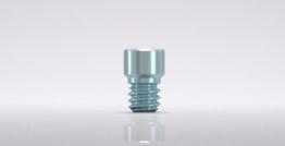 Prosthetic screw for bar abutment 